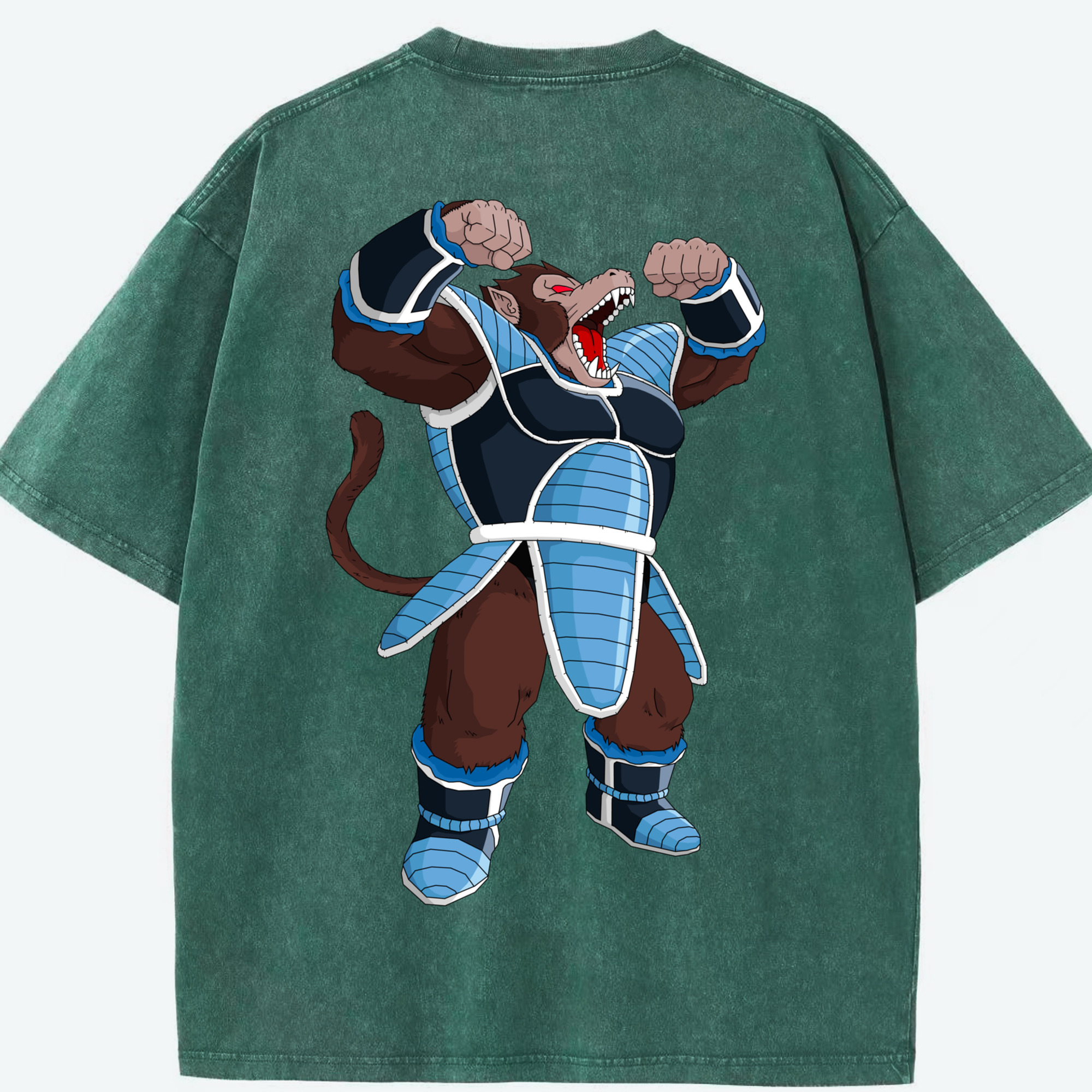 （画像用） ドラゴンボール DRAGON BALL 綿100% ヴィンテージ風 半袖Tシャツ（背面プリント）